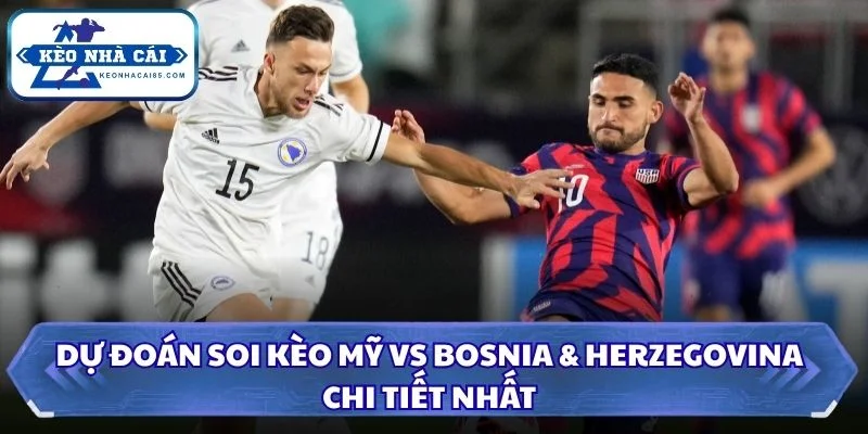 Dự đoán, soi kèo Mỹ vs Bosnia & Herzegovina chi tiết nhất