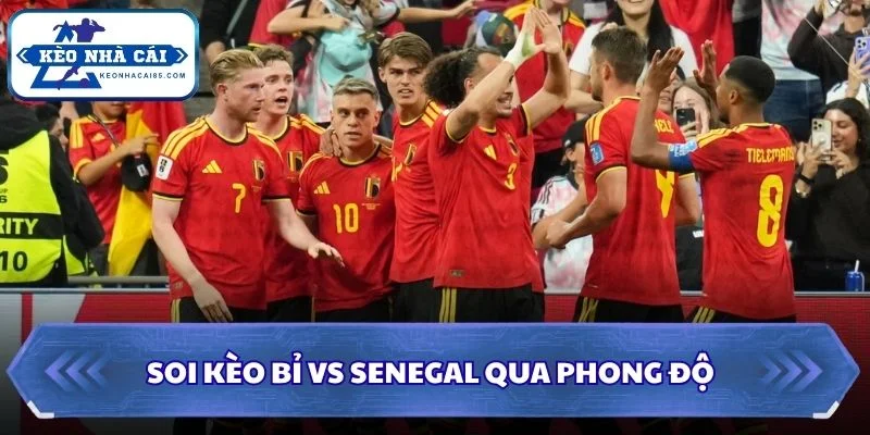 Soi kèo Bỉ vs Senegal qua phong độ
