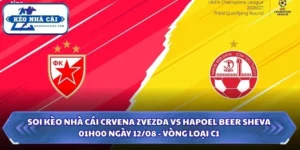 Soi Kèo Nhà Cái Crvena Zvezda Vs Hapoel Beer Sheva Lúc 01H00 Ngày 12/08 - Vòng Loại C1 9 Soi kèo nhà cái Crvena Zvezda vs Hapoel Beer Sheva